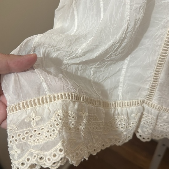 Johnny Was Nia sleeveless eyelet embroidered top - Picture 7 of 8